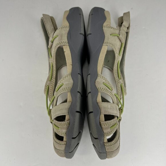 Clarks Privo Womens 77236 Beige Closed Toe Slingback Hook & Loop Size 9M Sandals - Picture 7 of 9